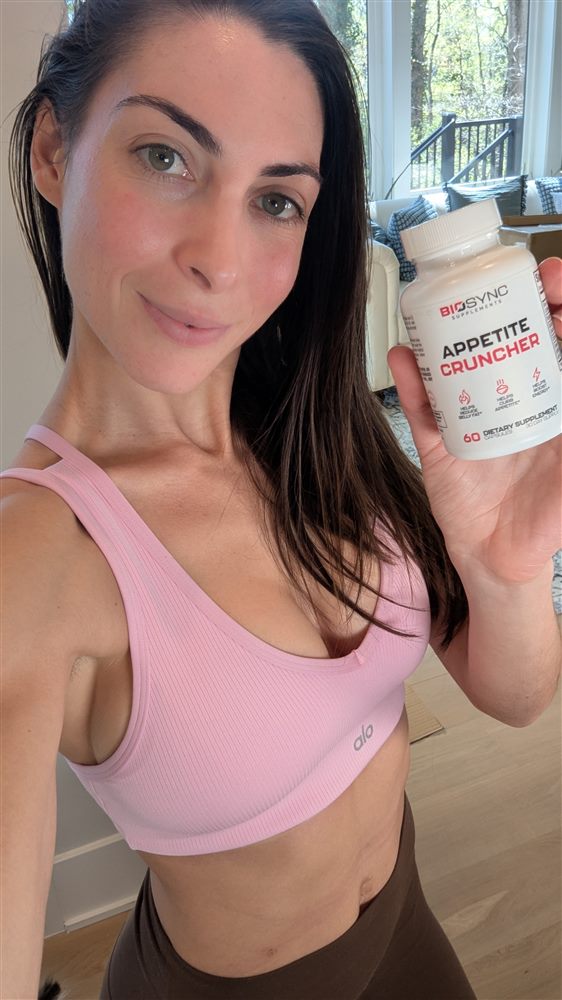 UGC content featuring a fitness supplement product