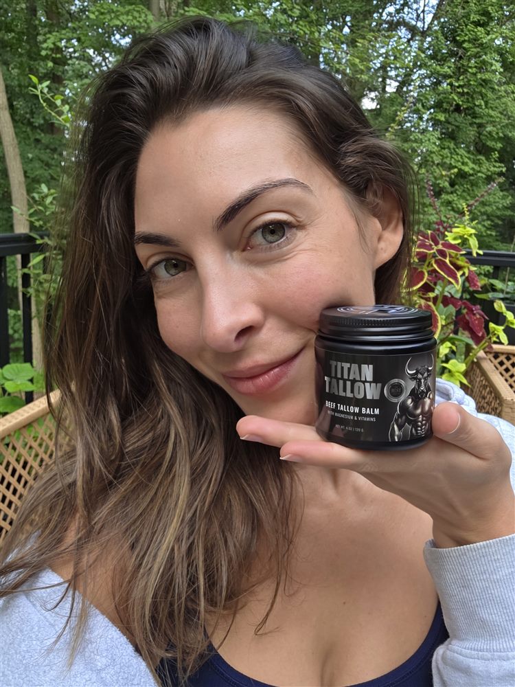 UGC content featuring a health and wellness balm product